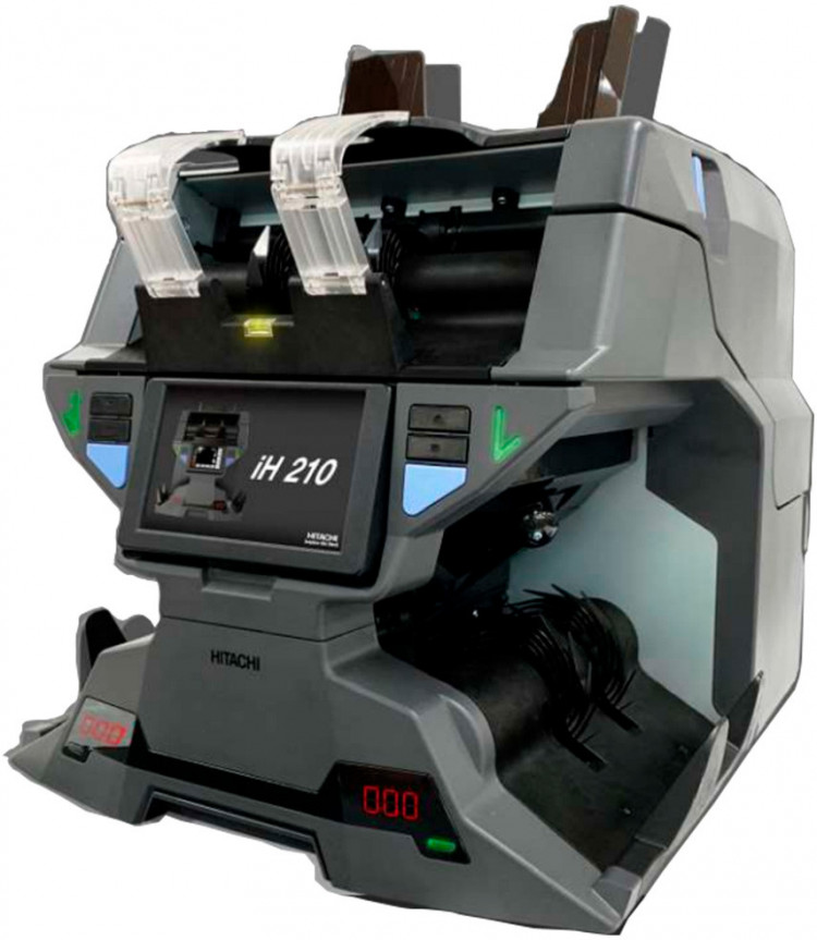 Счетчик-сортировщик банкнот Hitachi iH 210 артикул 0021-4960