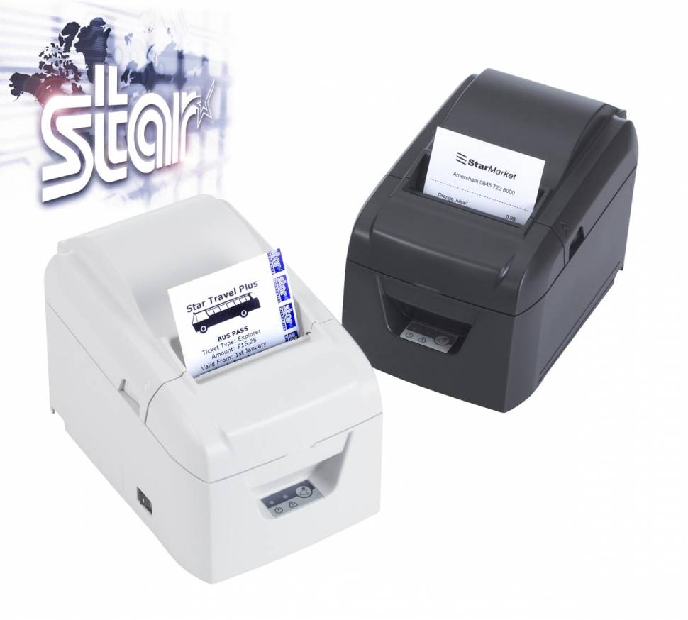 Чековый принтер Star BSC10UD (RS/USB), с автоотрезом 