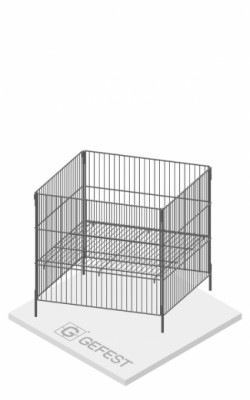 Корзина для распродаж большая 600*600 КДР01