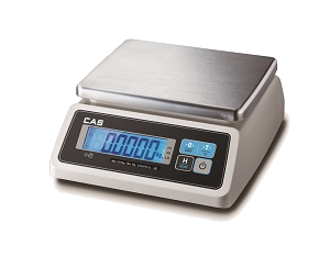 Весы CAS SW-N артикул JROSWR602GCI0501 SWN-06CW c ЖК-дисплеем, от сети или батареек