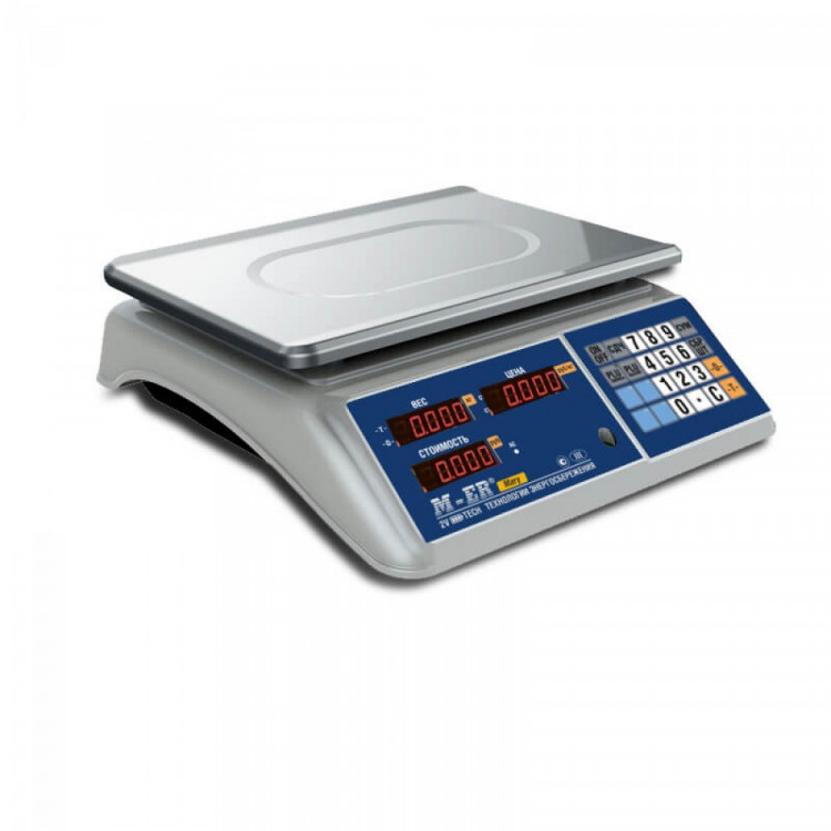 Торговые настольные весы M-ER 223 AC-15.2 
