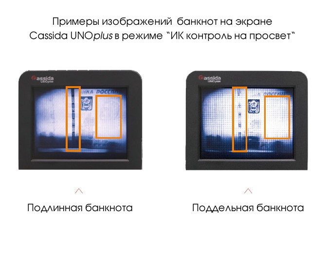 Детектор  банкнот Cassida UNO plus артикул 0021-1468                  