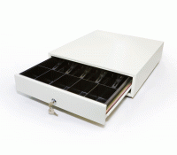 Денежный ящик ШТРИХ CD с э/м замком белый