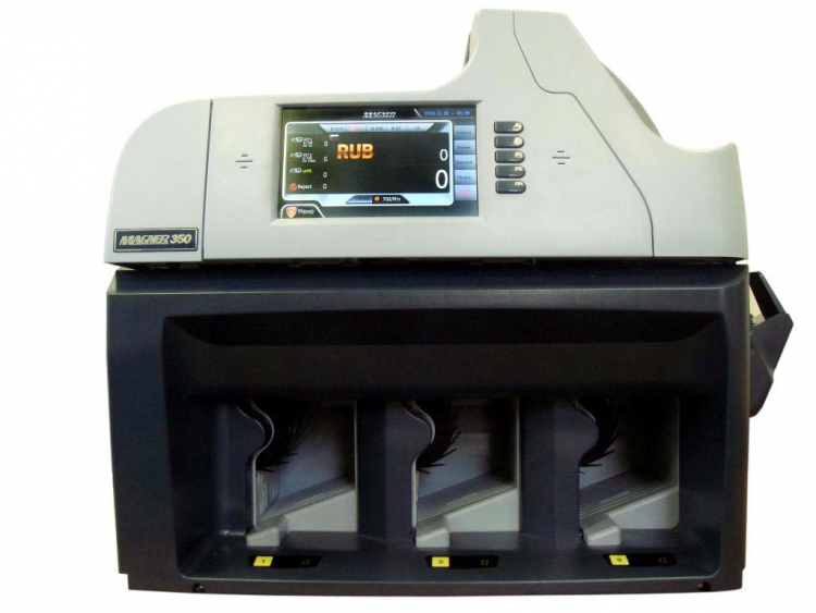 Сортировщик банкнот Magner 350 (Рекомедован ЦБ РФ) артикул 0021-827