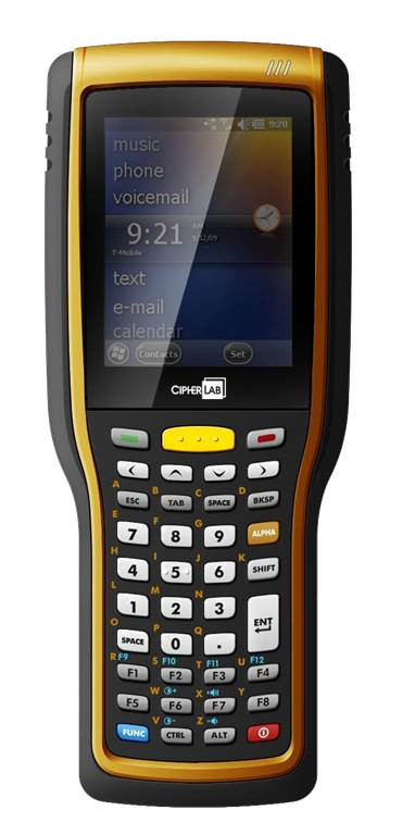 Терминал сбора данных CipherLab 9700 артикул A973C3QFN5RUP X2 WCE BT/WIFI/QVGA/RU/PISTOL GRIP