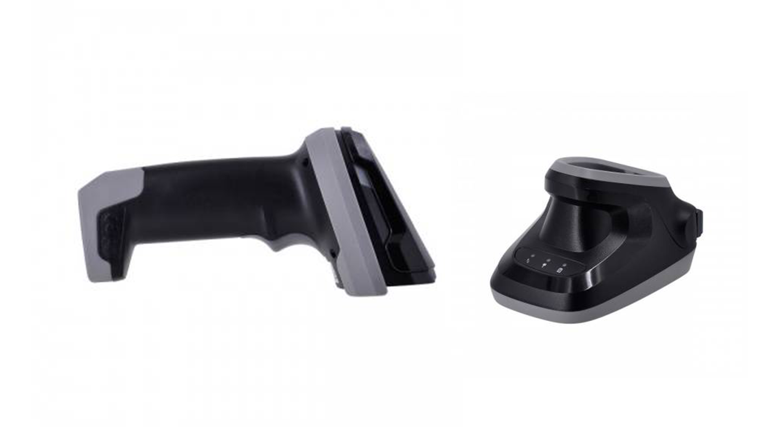Cканер штрих-кода MERTECH CL-2420 BLE Dongle P2D USB Black с базой 