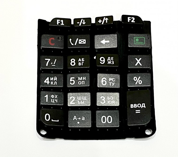 P092 Keypad,Силикон и АБС рев 4 Клавиатура 92Ф артикул 56710