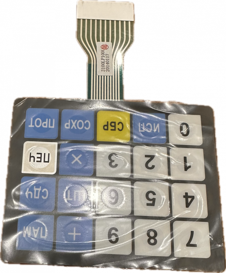 Клавиатура пленочная MEMBRANE S/W LP NO артикул 3100LP100CI0