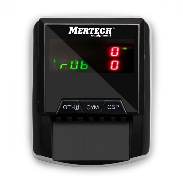 Детектор банкнот MERTECH D-20A FLASH PRO LED с АКБ артикул 5053