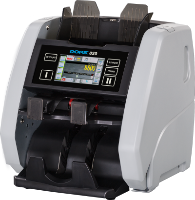 Двухкарманный счетчик банкнот DORS 820 F ENC артикул 0021-6332