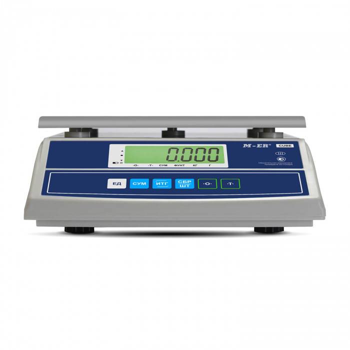 Весы M-ER 326 AF "Cube" RS232 