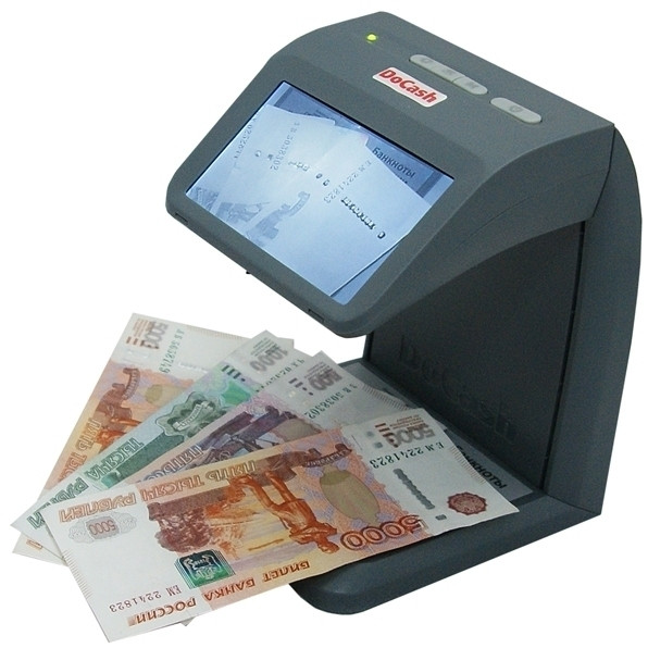 Детектор банкнот DoCash mini IR/UV/AS артикул 10658                  