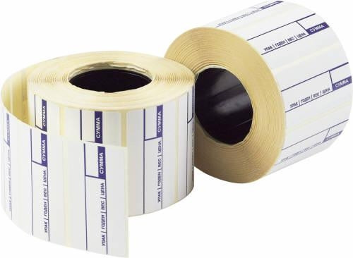 Термоэтикетка 58x40 (580 шт.) препринт ЭКО артикул 0021-534