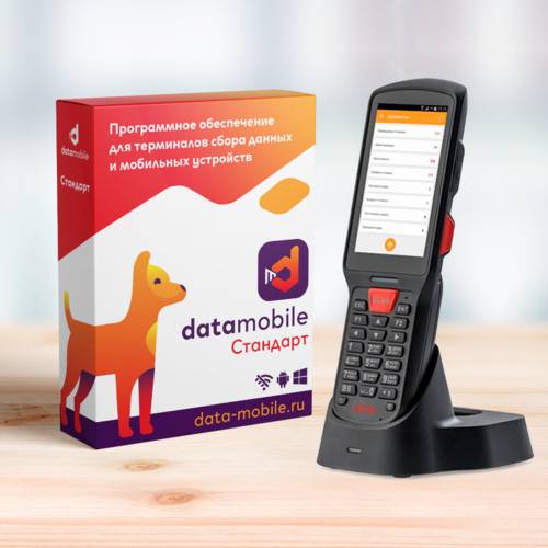 Мобильный терминал АТОЛ SMART.Lite (Android 7.0, 2D Imager SE4710, 4”, 2Гбх16Гб, Wi-Fi, 5200 mAh, Bluetooth, БП) + ПО DataMobile 