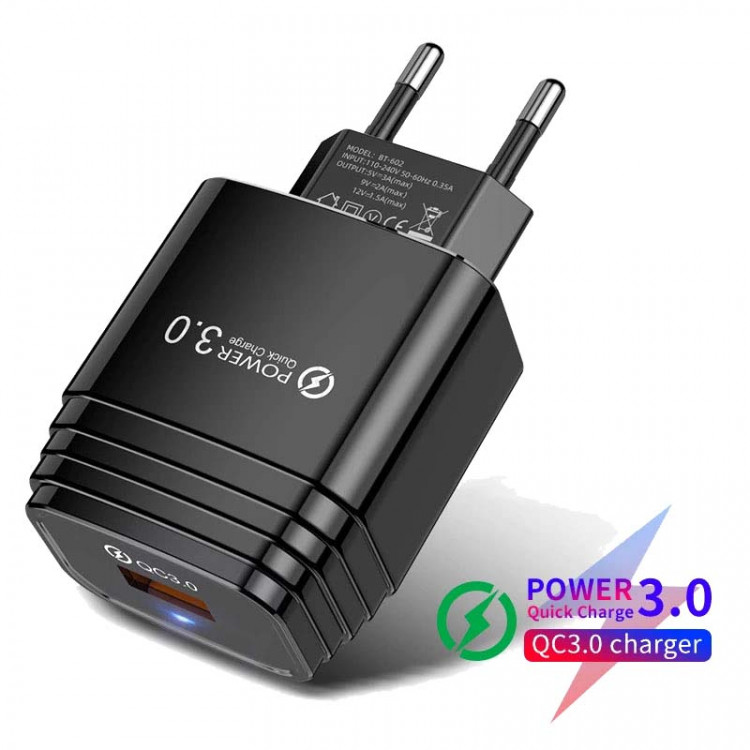 Универсальное зарядное устройство 5V 3A артикул 0021-4103                  