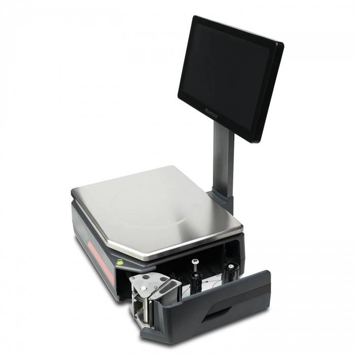 Весы с печатью этикеток M-ER 722 PM-15.2 (14", USB, Ethernet, Wi-Fi) 