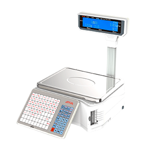 Весы с печатью этикеток АТОЛ LS5X (со стойкой, лицензия FDU)_с поверкой артикул 0021-2214