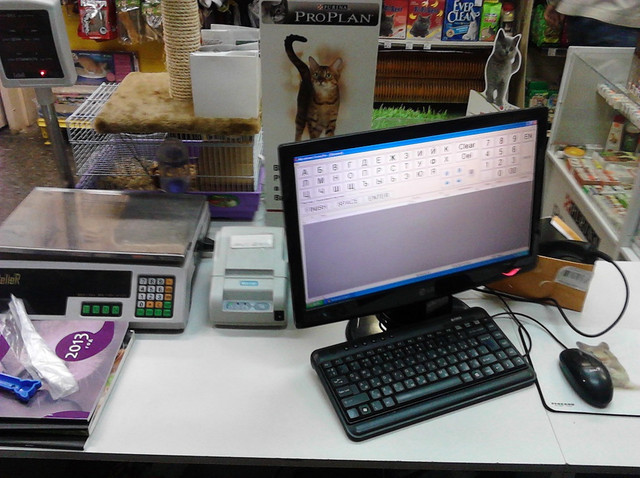 Автоматизация алкомаркета с разделением места товароведа и кассира артикул 0021-1828