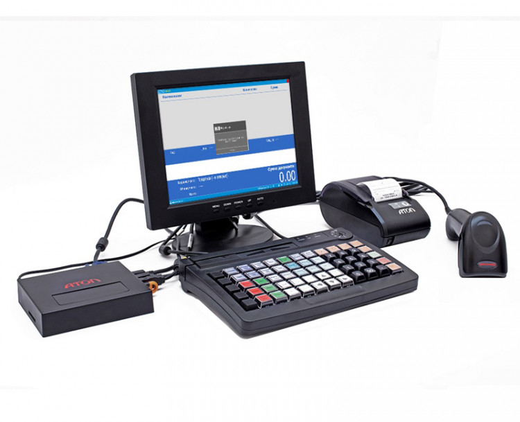 POS-компьютер АТОЛ HUB-19 с xPOS ЕГАИС + АТОЛ 30Ф без ФН артикул 0021-2727                  