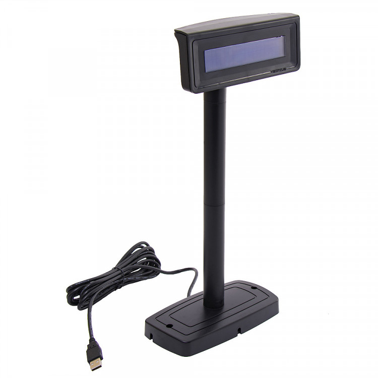 Дисплей покупателя ШТРИХ-T D3-USB-PB (чёрный) артикул 150136             Дисплей покупателя ШТРИХ-T D3-USB-PB (чёрный)     