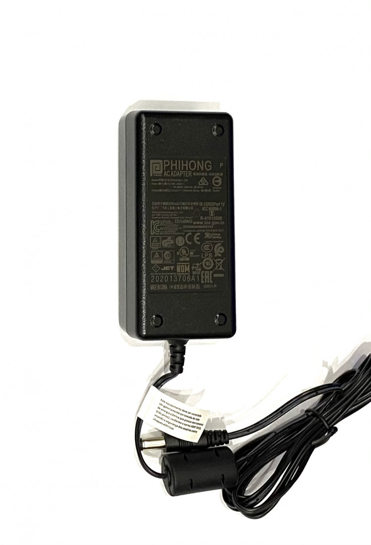 Power Adapter, 12V DC, AC/DC Regulated, RoHS (Requires Power Cord - 6003-XXXX) артикул 8-0935                  