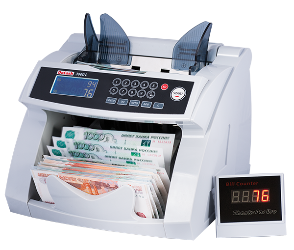 Счетчик банкнот  DoCash 3000 LU артикул 0021-3498                  