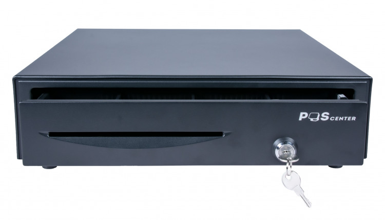 Денежный ящик POScenter 16EM PUSH артикул 3852 черный