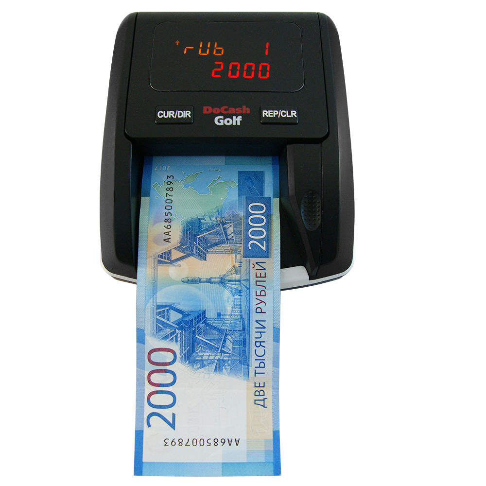 Автоматический детектор банкнот DoCash Golf RUB 