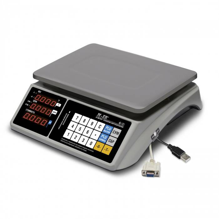 Весы M-ER 328AC-32.5 "Touch-M" USB/RS 