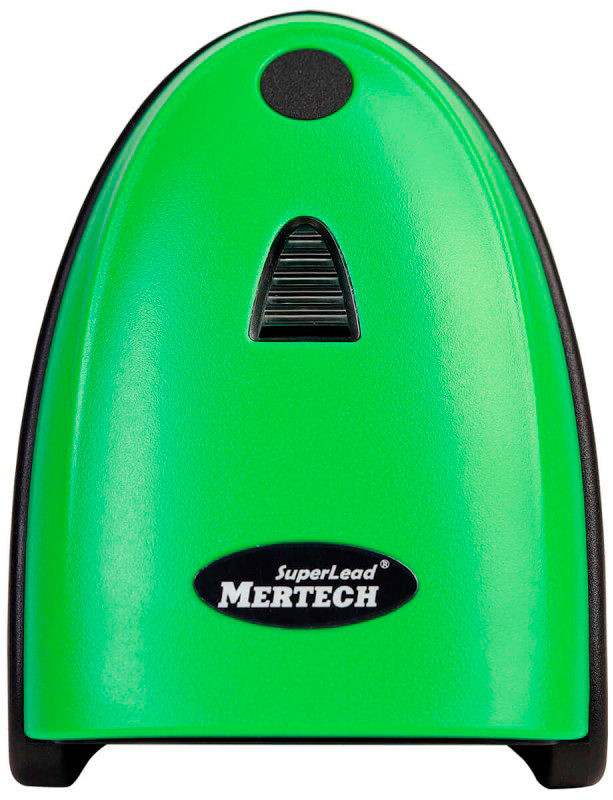 Беспроводной сканер штрих-кода MERTECH CL-2200 BLE Dongle P2D USB green артикул 4828