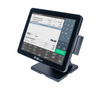 Сенсорный моноблок POScenter Atlas (15", Resistive, J4125, RAM 8Gb, SSDM2 128Gb, MSR) без ОС