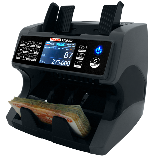 Счетчик банкнот DoCash 3200 HD артикул 14114                  