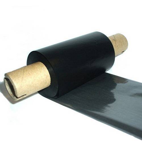 Термо-трансферная лента 57мм*74м Black, Wax, Out, 0,5" втулка 110 мм 