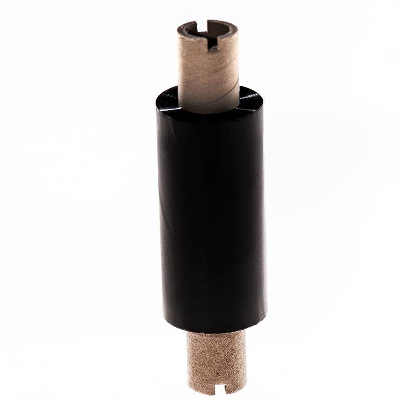 Термо-трансферная лента 57мм*74м Black, Wax, Out, 0,5" втулка 110 мм 