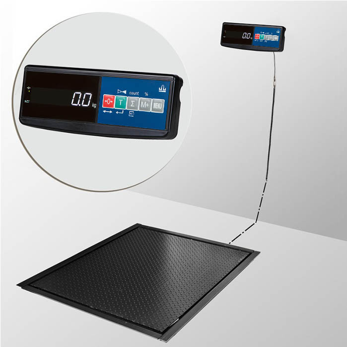 Весы врезные 4D-PMF-12/10_A артикул 10531             4D-PMF-12/10- 500-A Весы электронные              