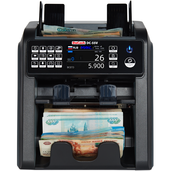 Сортировщик банкнот DoCash DC-55V артикул 14391                  
