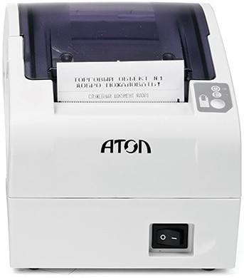 ККТ АТОЛ FPrint-22ПТК. Белый. Без ФН. USB. RS-232. Ethernet. 5.0 артикул 50315