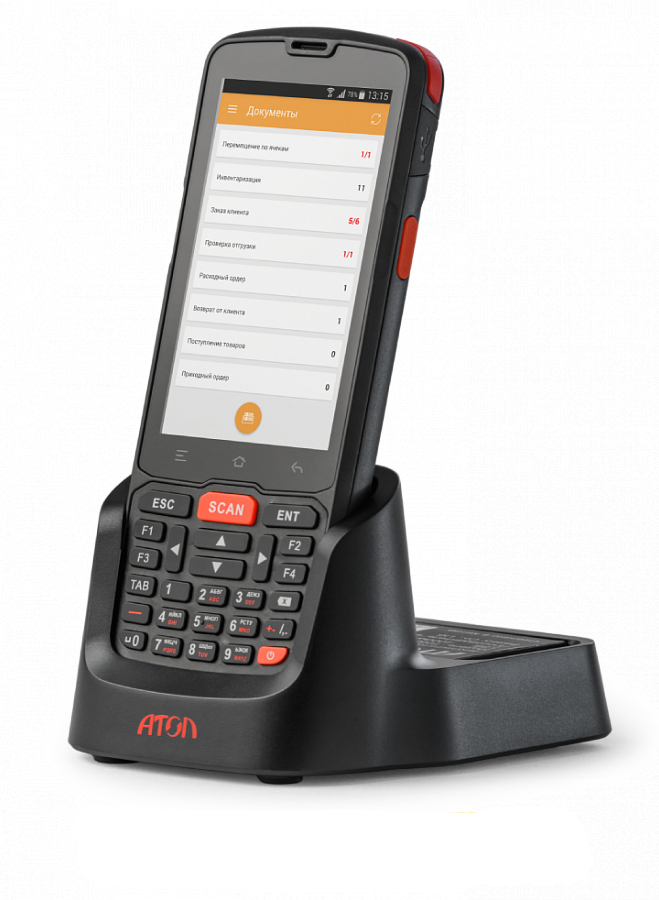 ТСД АТОЛ Smart.Slim Plus базовый (+ АТОЛ ОС) (+ Программа для ЭВМ «Mark.Scan») артикул 60340