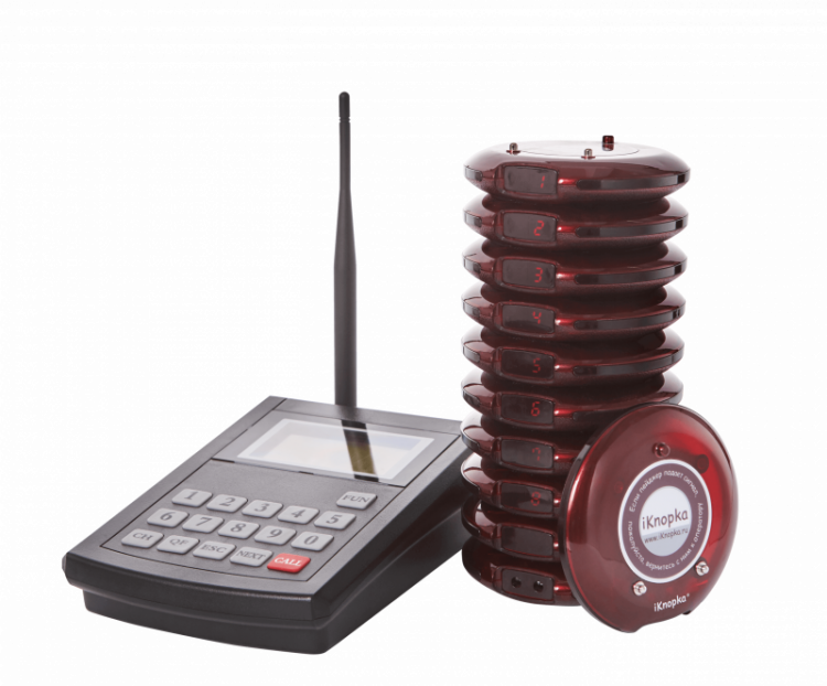 Система оповещения клиентов iKnopka T180/R18 артикул 0021-4799                  