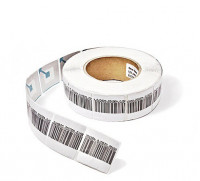 Этикетка р/ч  40*40 (с лож.штрих)(1000 шт. в рул)