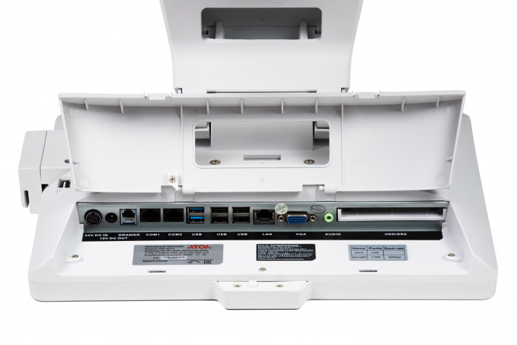 Сенсорный терминал АТОЛ JAZZ 15 белый Prov2, SSD 128 GB, 8GB DDR4 артикул 62499 v2, 15