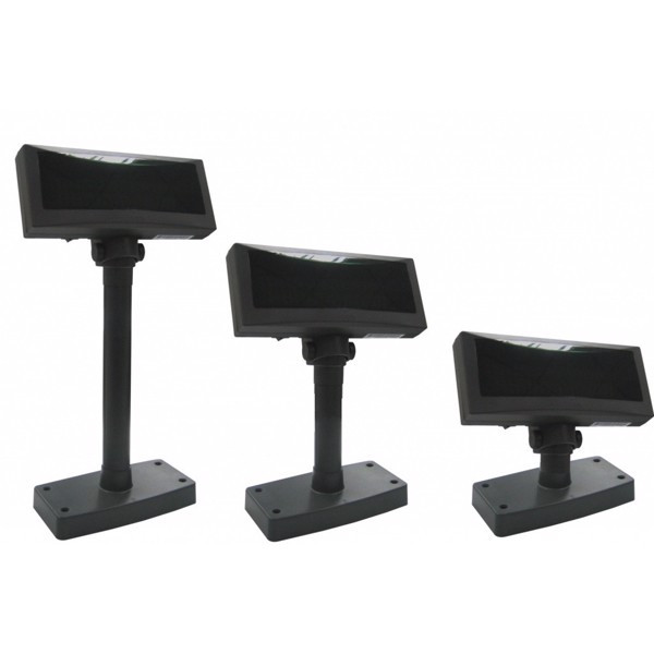 Дисплей покупателя ICD-2002F, 2*20, USB, 5V, черный артикул 0021-4809                  