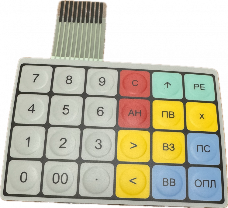 Клавиатура для ККМ Элвес-микро-К артикул 38927                  