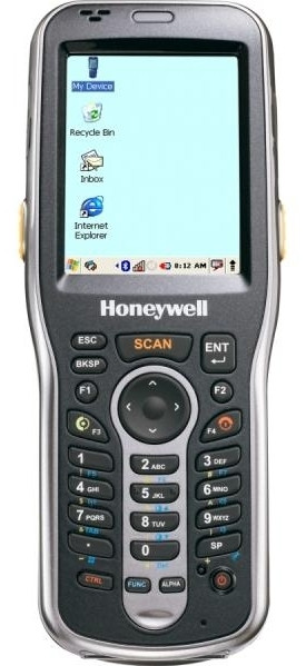 Терминал сбора данных Honeywell Dolphin 6100 артикул 01164/2 Dolphin 6100 WiFi/BT 5300SR/ 28key/ 128х128MB/ WCE5/ 2200mAh