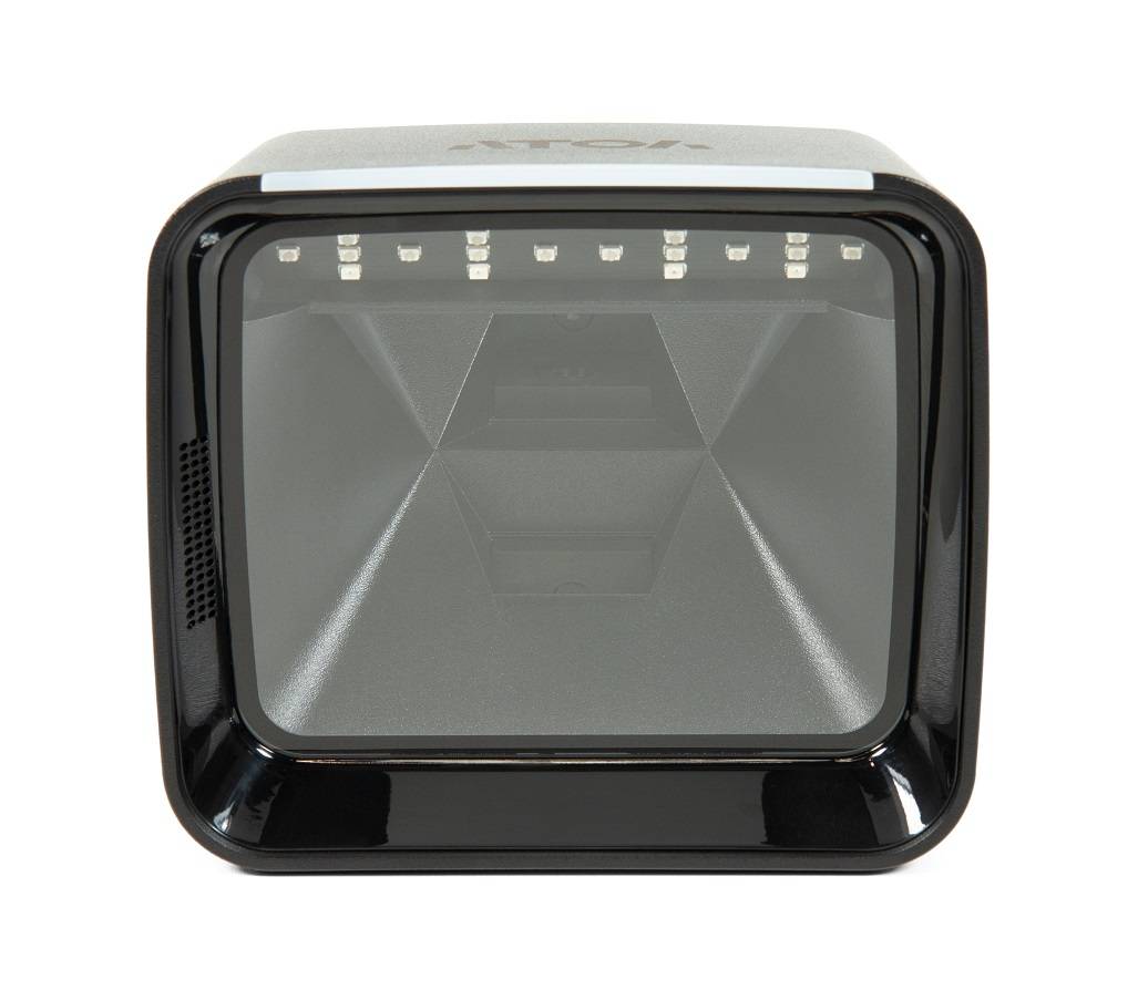 Сканер штрихкода настольный АТОЛ SB4100 D (2D, черный, USB, упаковка 1 шт.) 