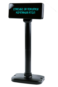 Дисплей покупателя АТОЛ PD-2800 USB, черный, зеленый светофильтр