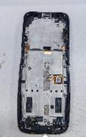 Верхняя часть корпуса в сборе с тачскрином и дисплеем (S40)
