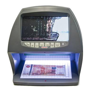 Детектор банкнот DoCash BIG D LED 