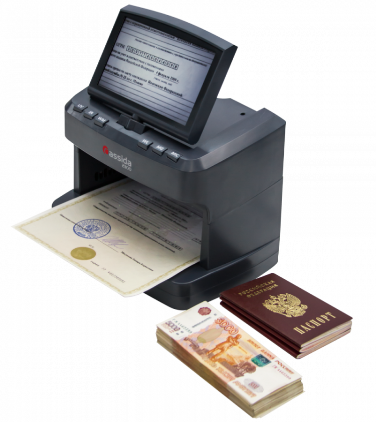 Детектор  банкнот Cassida 2300 LA артикул 0021-1896                  