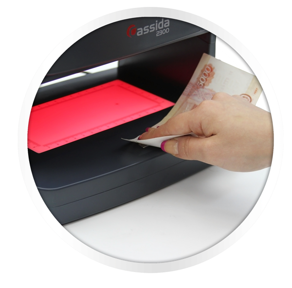 Детектор  банкнот Cassida 2300 LA артикул 0021-1896                  